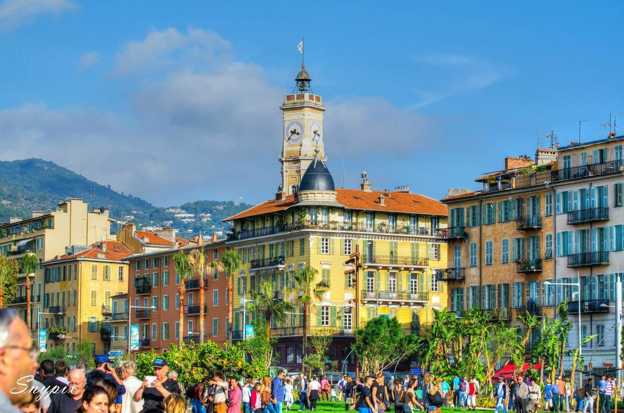 Centrale 2 - F4 Spacieux Et Confortable Au Centre Du Vieux-Nice Appartement Buitenkant foto