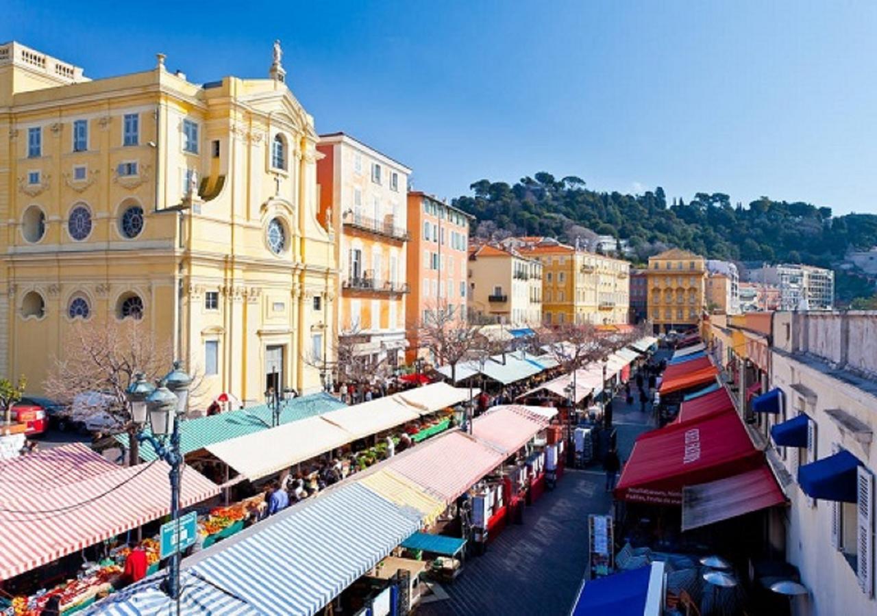 Centrale 2 - F4 Spacieux Et Confortable Au Centre Du Vieux-Nice Appartement Buitenkant foto
