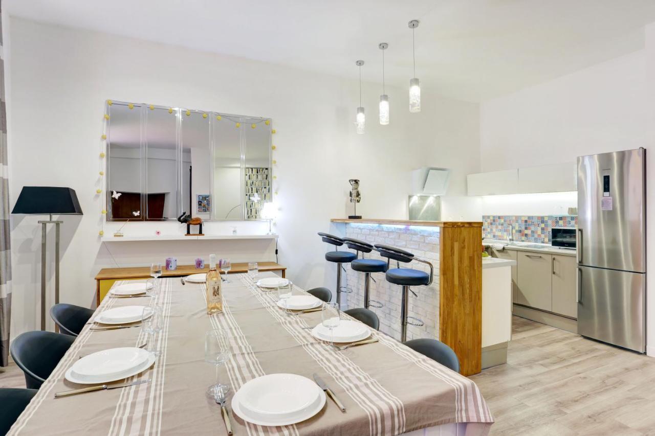 Centrale 2 - F4 Spacieux Et Confortable Au Centre Du Vieux-Nice Appartement Buitenkant foto