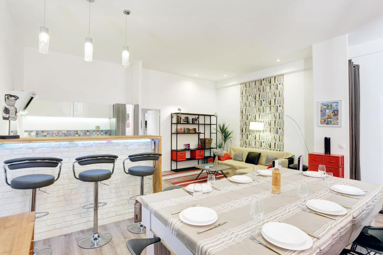 Centrale 2 - F4 Spacieux Et Confortable Au Centre Du Vieux-Nice Appartement Buitenkant foto